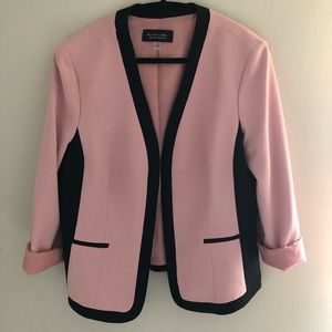 Pink and Black Evan Picone Blazer Sz 16